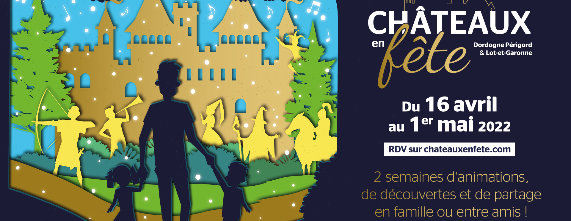 Châteaux en fête 2022 | Le Château et jardins des Milandes