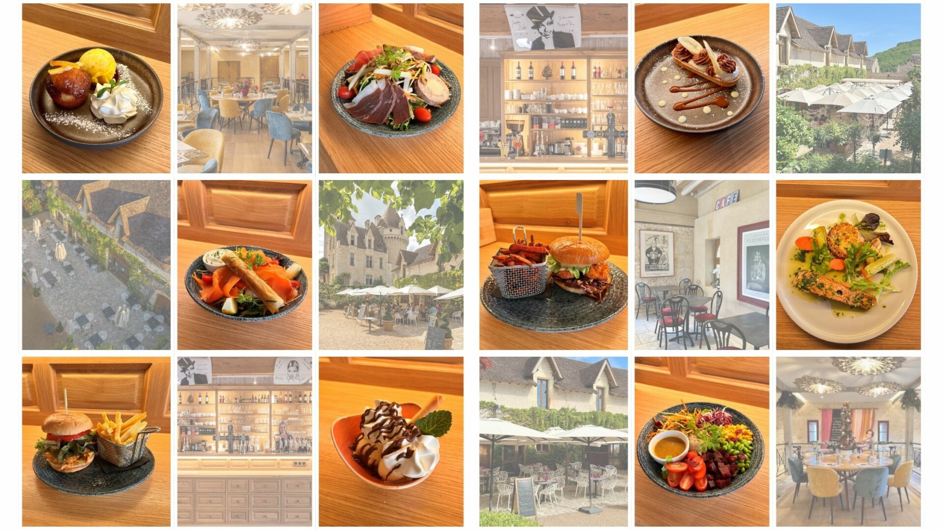 A Périgourdin lunch or a snack during your beautiful visit - ©ChateaudesMilandes