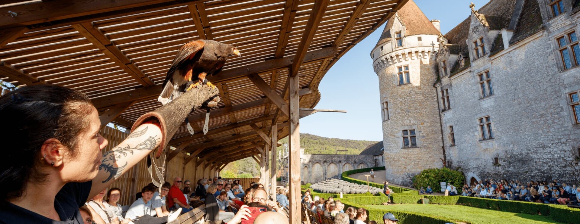 Présentation de rapaces - Une démonstration pédagogique d’espèces protégées