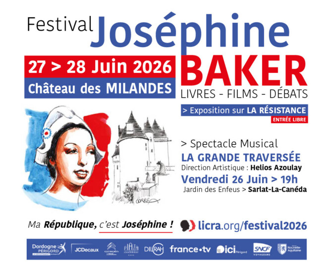 Visuel officiel du Festival Joséphine Baker