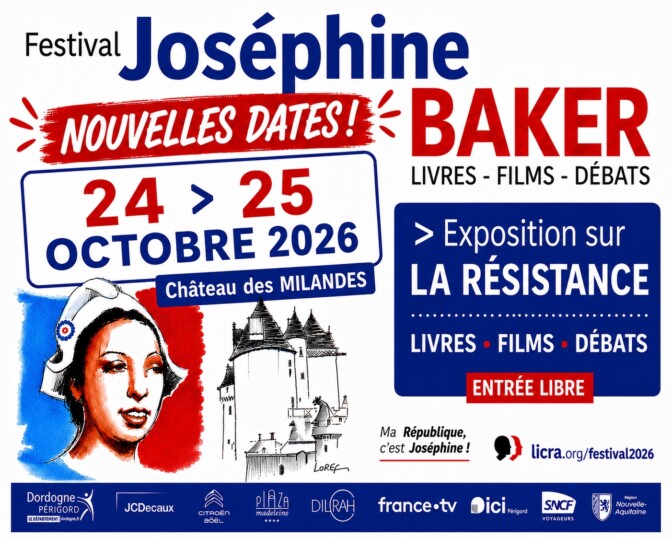 Visuel officiel du Festival Joséphine Baker